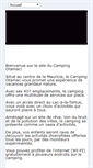 Mobile Screenshot of campingotamac.com