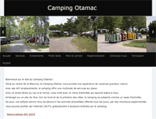 Tablet Screenshot of campingotamac.com